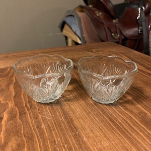 Vintage Glass Dessert Cup