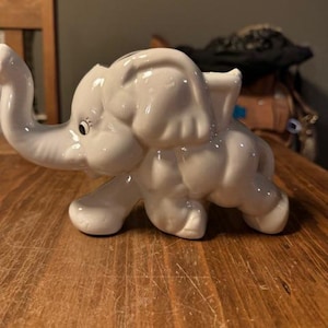 Vintage Elephant Planter