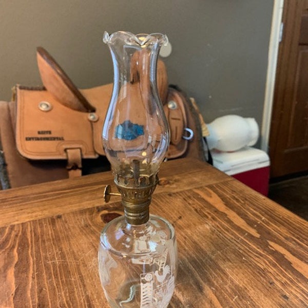 Vintage Oil Lamp Etsy