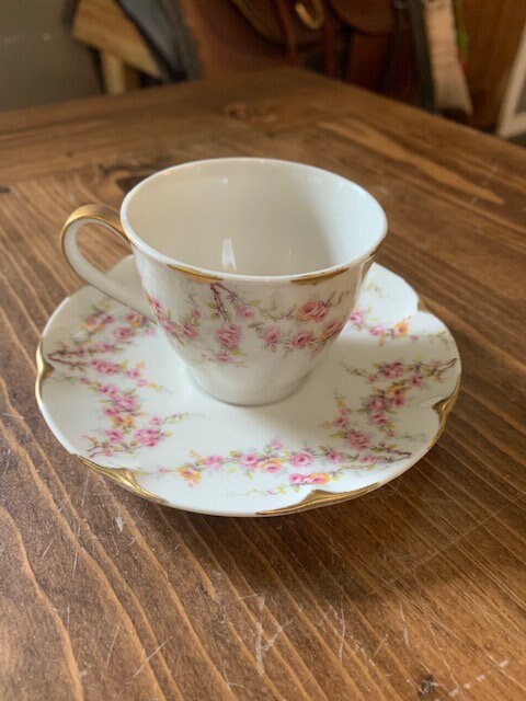 Haviland - ロワイヤルリモージュ ブルーリボン　トリオセット Haviland Trio - Etsy