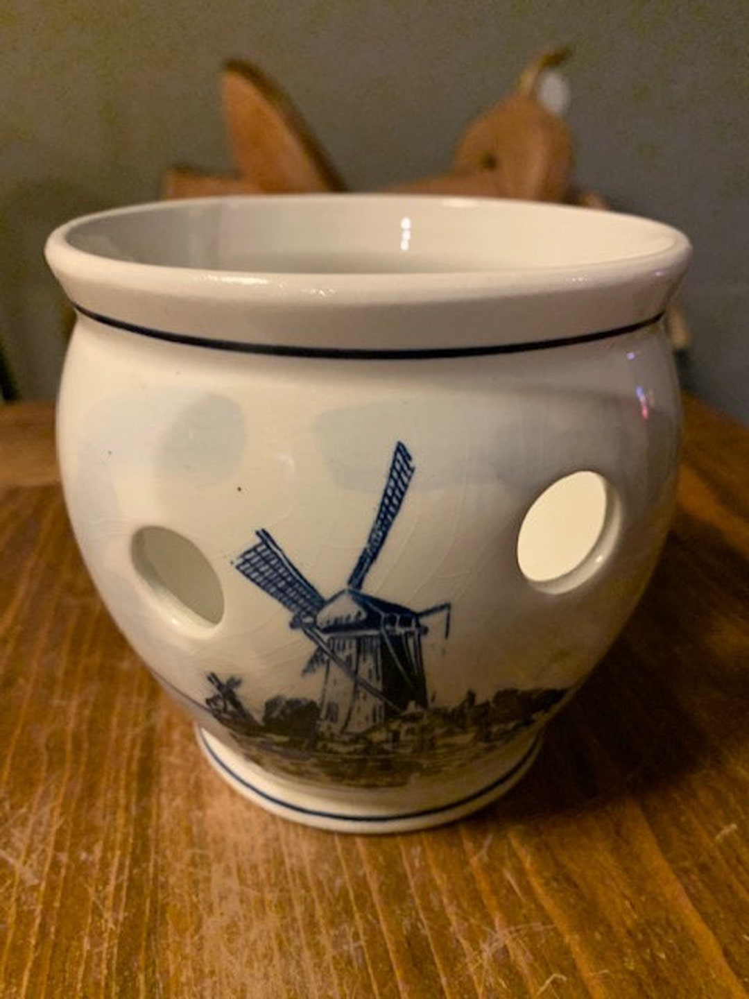 デルフトブルーキャンドルホルダー - Etsy 日本