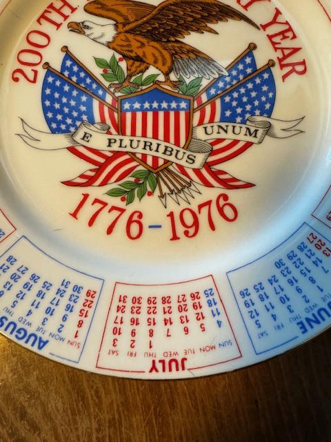 200周年記念 アメリカ 1776-1976 コレクターズプレート - Etsy 日本