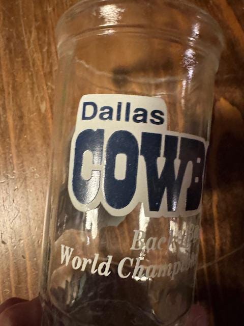 Dallas Cowboys Glass World Champions 1992-1993 - Etsy