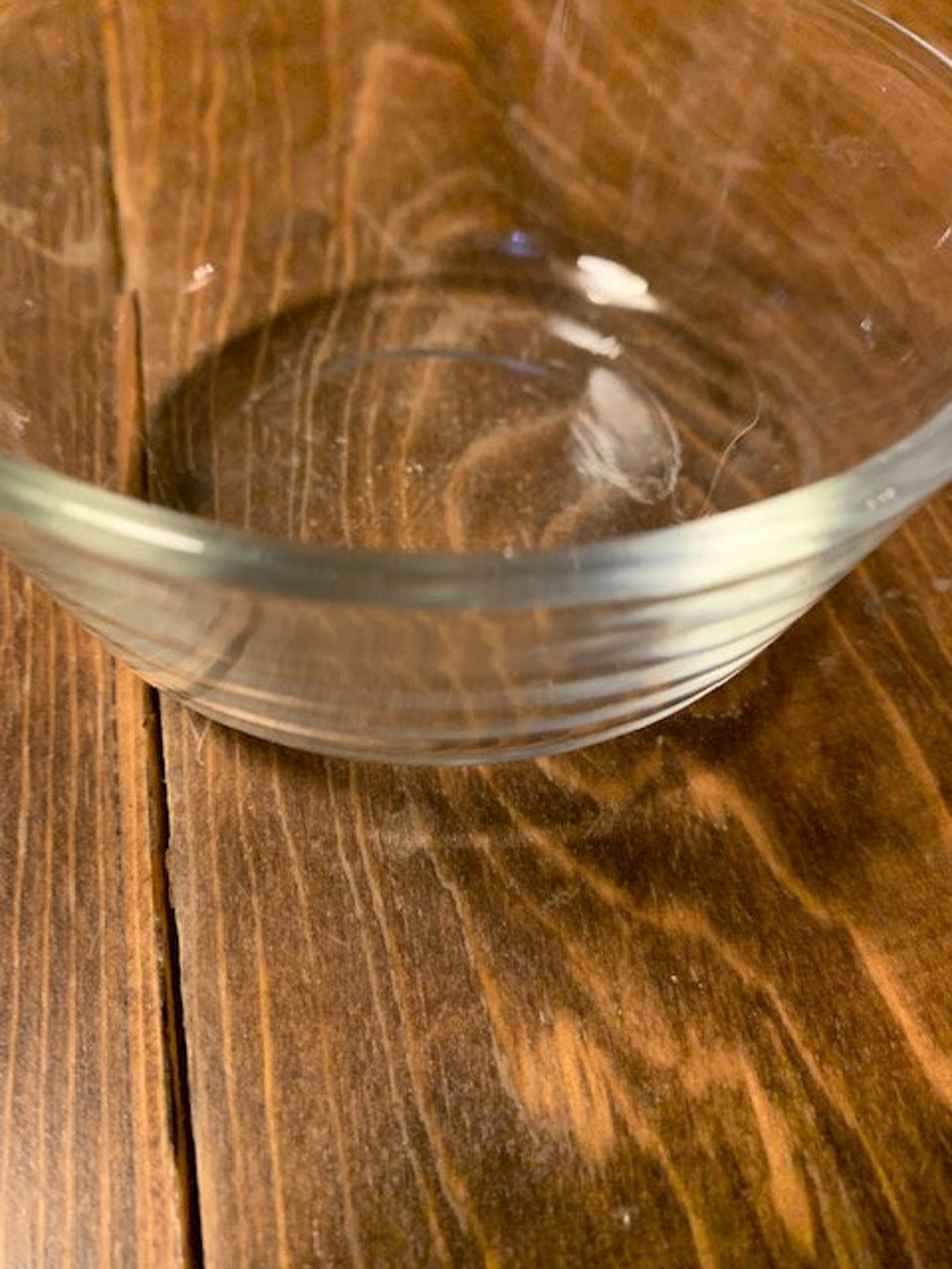 Fire King Clear Glass Bowl Etsy
