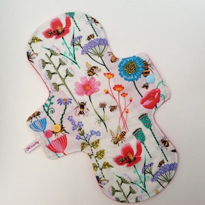 Reusable pads CSP Menstrual pads Cloth menstrual pads Cloth Pads Mama cloth pad Vintage Floral Rose Cloth Liners Cloth sanitary pads