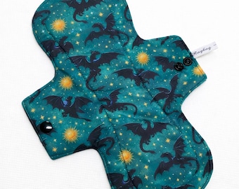 Eclipse of Dragons, Cloth Pad, Reusable Sanitary Pad, Panty Liner