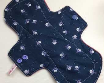 Firefly Cloth Menstrual Pad, Reusable Organic Cotton Liner