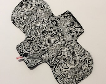 Hippie chick, Reusable cloth pads, Cloth menstrual pads, Cloth pads, Cloth Panty liners, Reusable pads, Mama cloth pads, CSP, Cloth liners