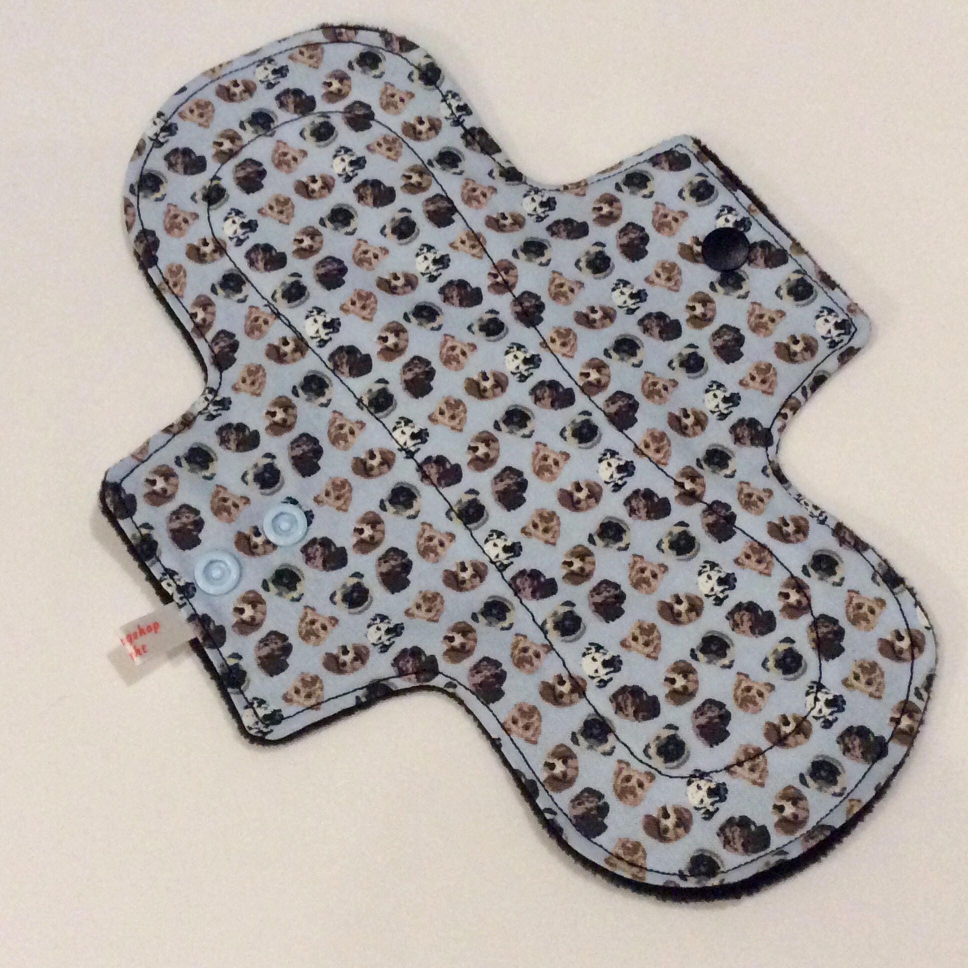 Barking Mad Dog Cloth pads Reusable pads Cloth menstrual Etsy