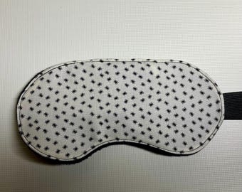 Spinderella! Spider Sleep Mask: Soft Fleece Travel Eye Mask