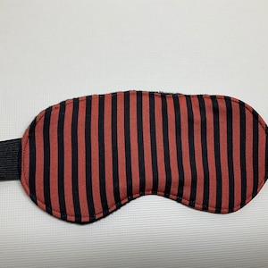 The Witches Stripe! Sleep mask, Vegan sleep mask, eye mask,  Travel sleep mask , Festival sleep mask, Eco Friendly gift, Vegan eye mask