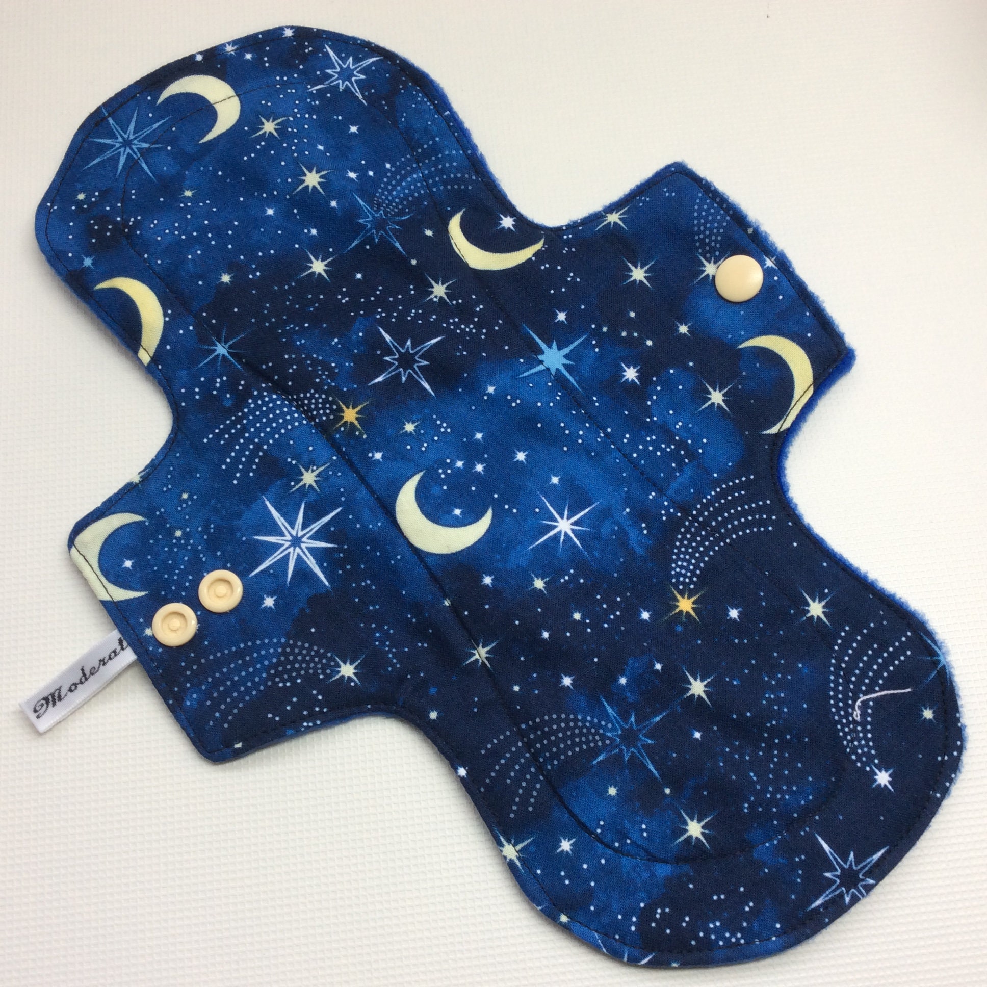 Stars and Moons Cloth Menstrual Pads Period Pads Menstrual Etsy