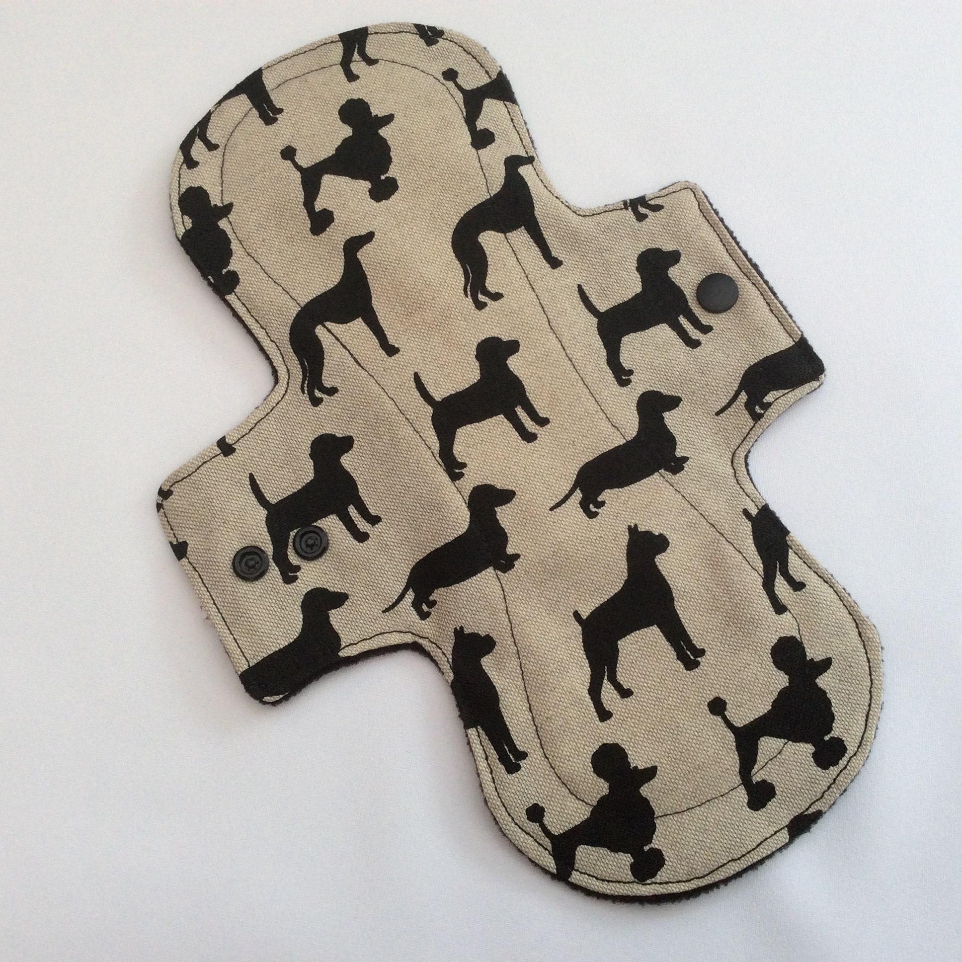 The Black Dog Reusable Pads Cloth Menstrual Pads Period Etsy UK
