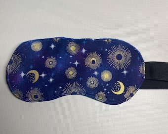 Supernova Sleep Mask: Cotton Travel Eye Mask, Eco-Friendly Gift