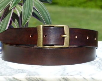 Leather Belt Brown