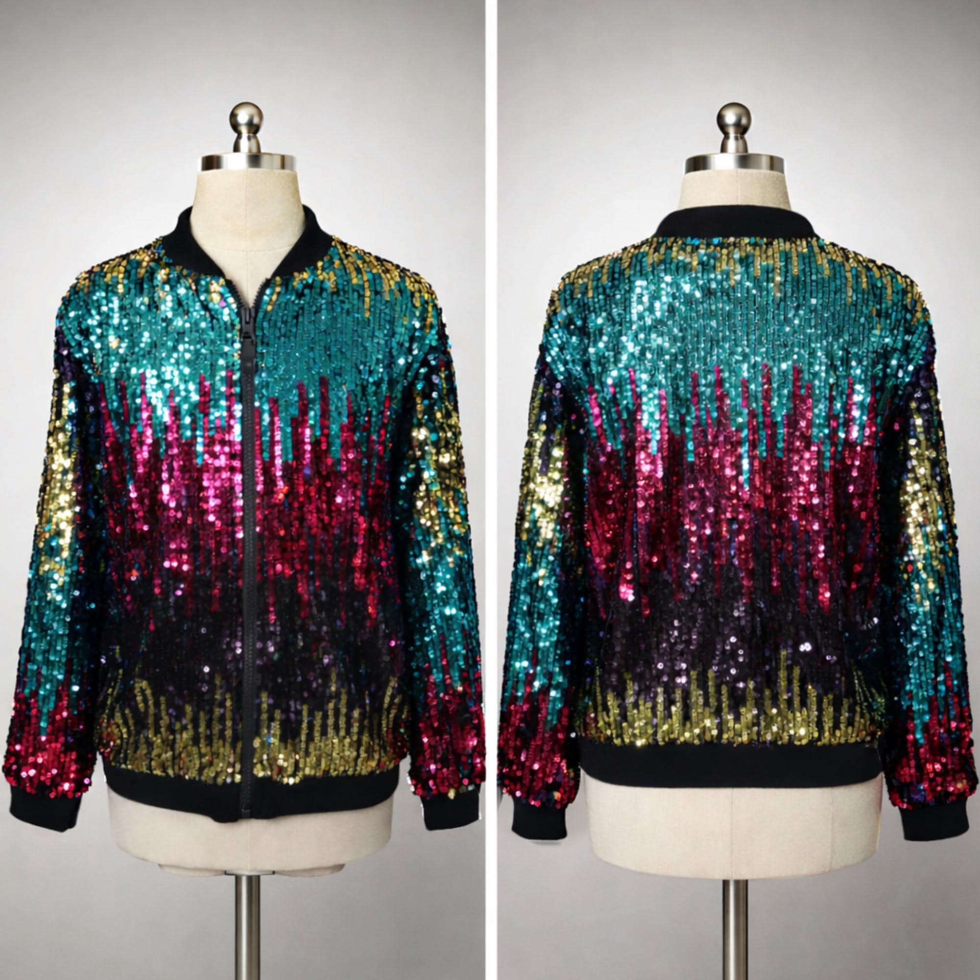 All Night Long Jacket Rainbow Jacket Festival Jacket Pride Jacket