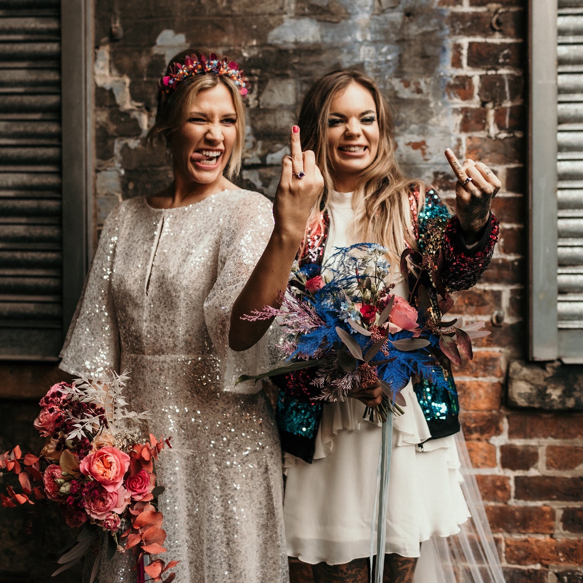 Sequin bridal best sale jacket