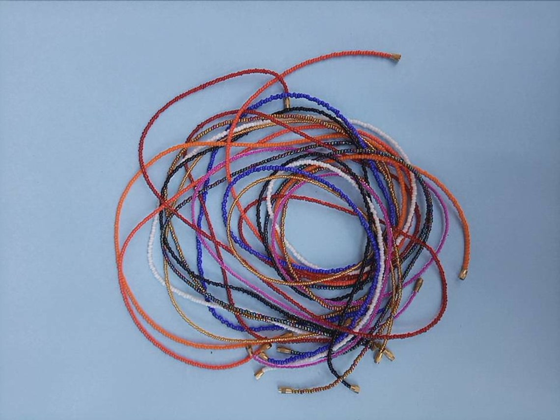 Waist beads set Stomach beads Waist beads with clasps Etsy