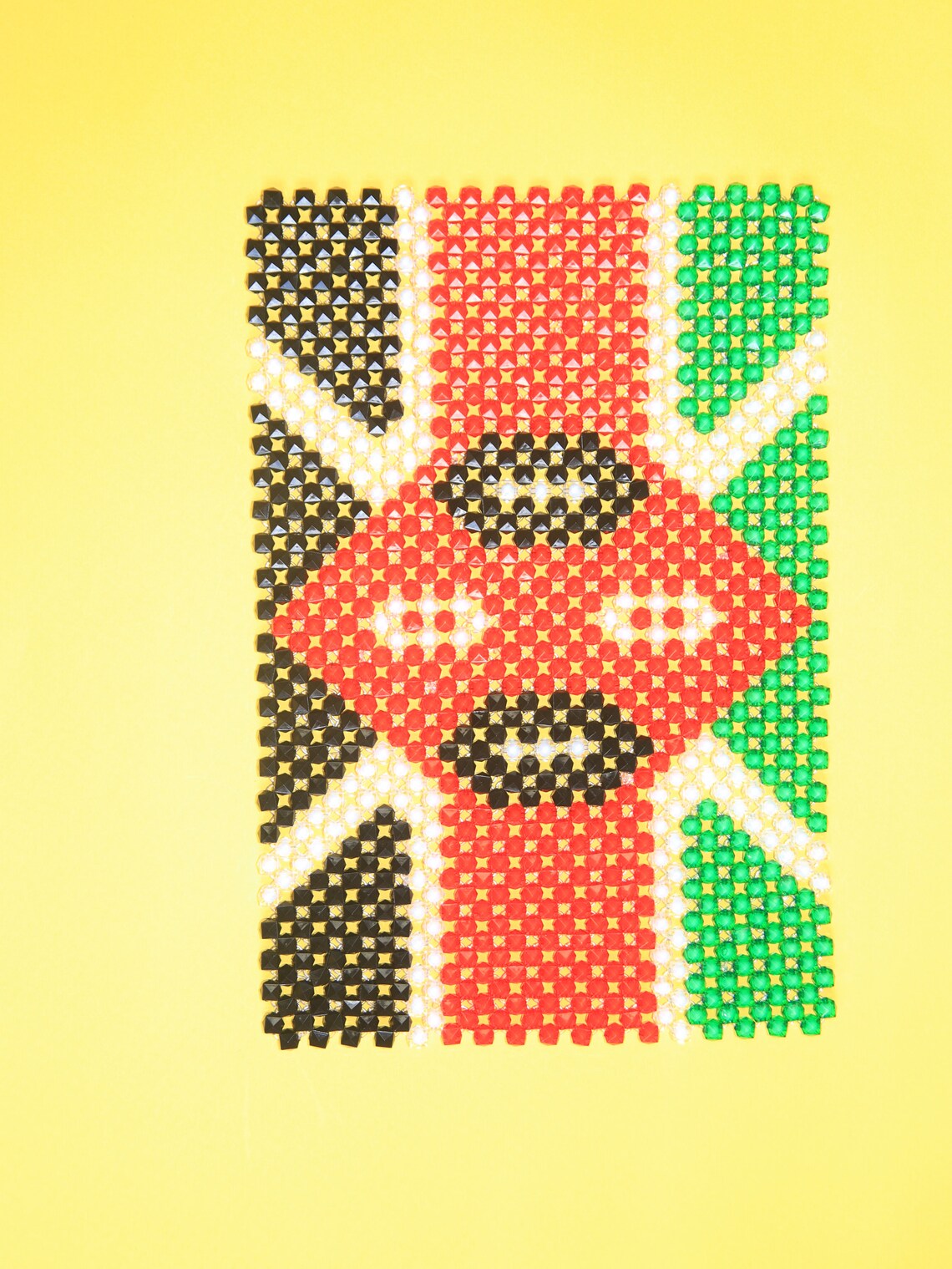Kenya Flag Beaded Dining Table Mat African Beaded Dining Etsy