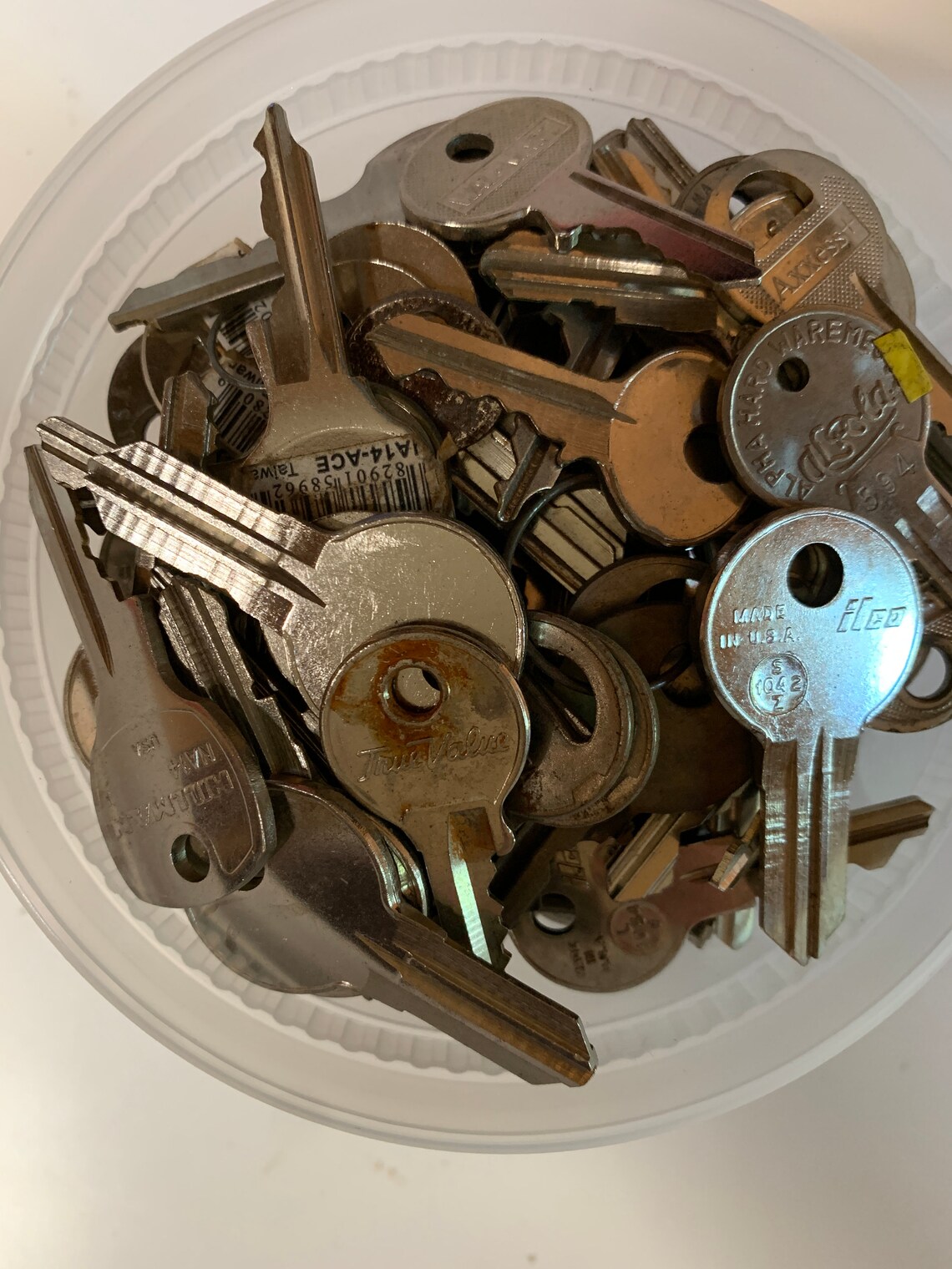 Bulk Misc Silver Keys 2 Set of 200 Etsy