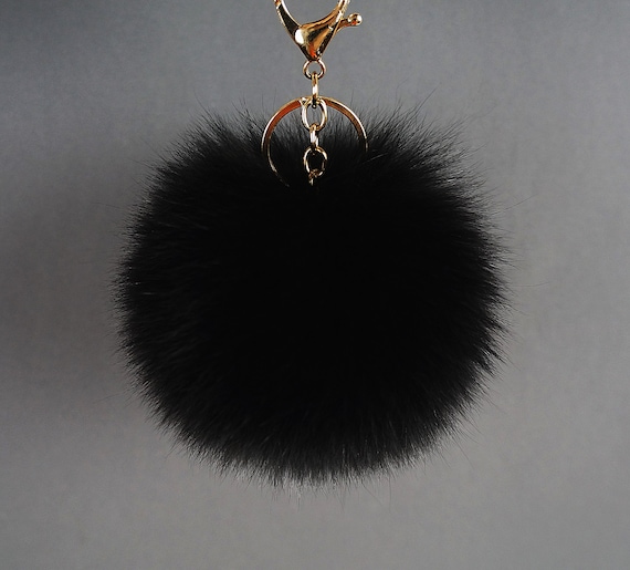 NataliStudioUA Fur Keychain