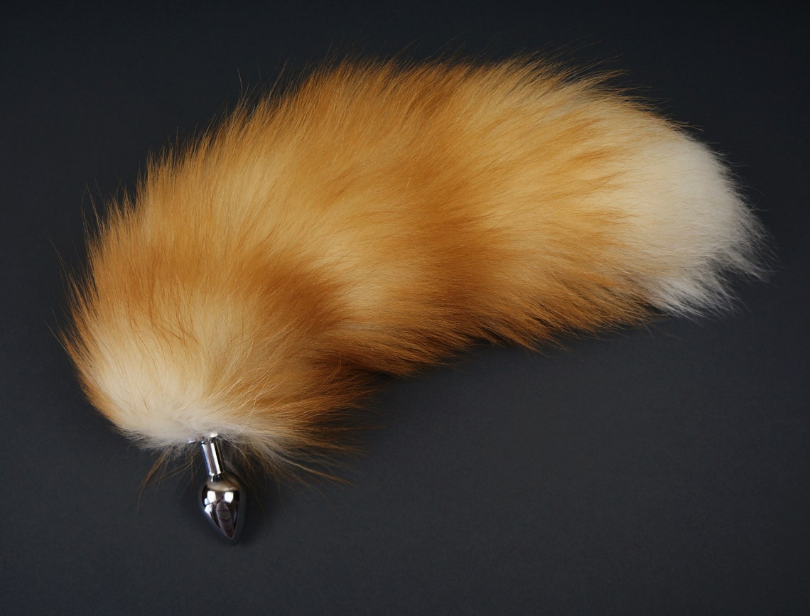 Tail Butt Plug Butt Plug Tail Real Fox Tail Plug Sex Toy Etsy