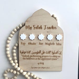 Salah-tracker, gebedstracker, islamitisch gebedslogboek, gebedsdagboek, moslimplanner, islamitisch cadeau, ramadan-gewoontetracker, gebedstabel