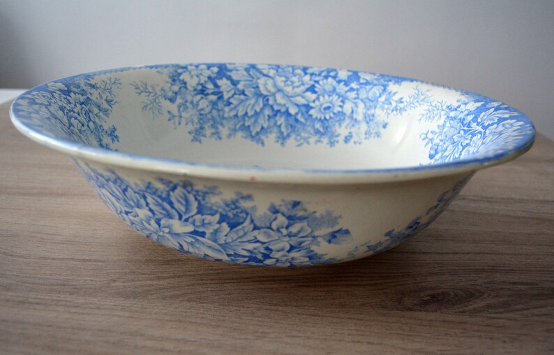 Antique Ironstone jug and Bowl Set Wash bowl jug water Etsy