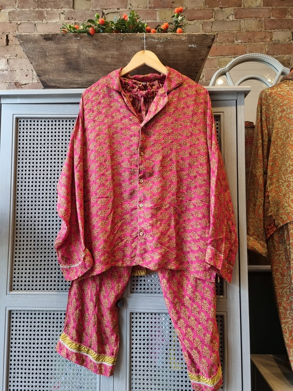 Sari online silk pyjamas