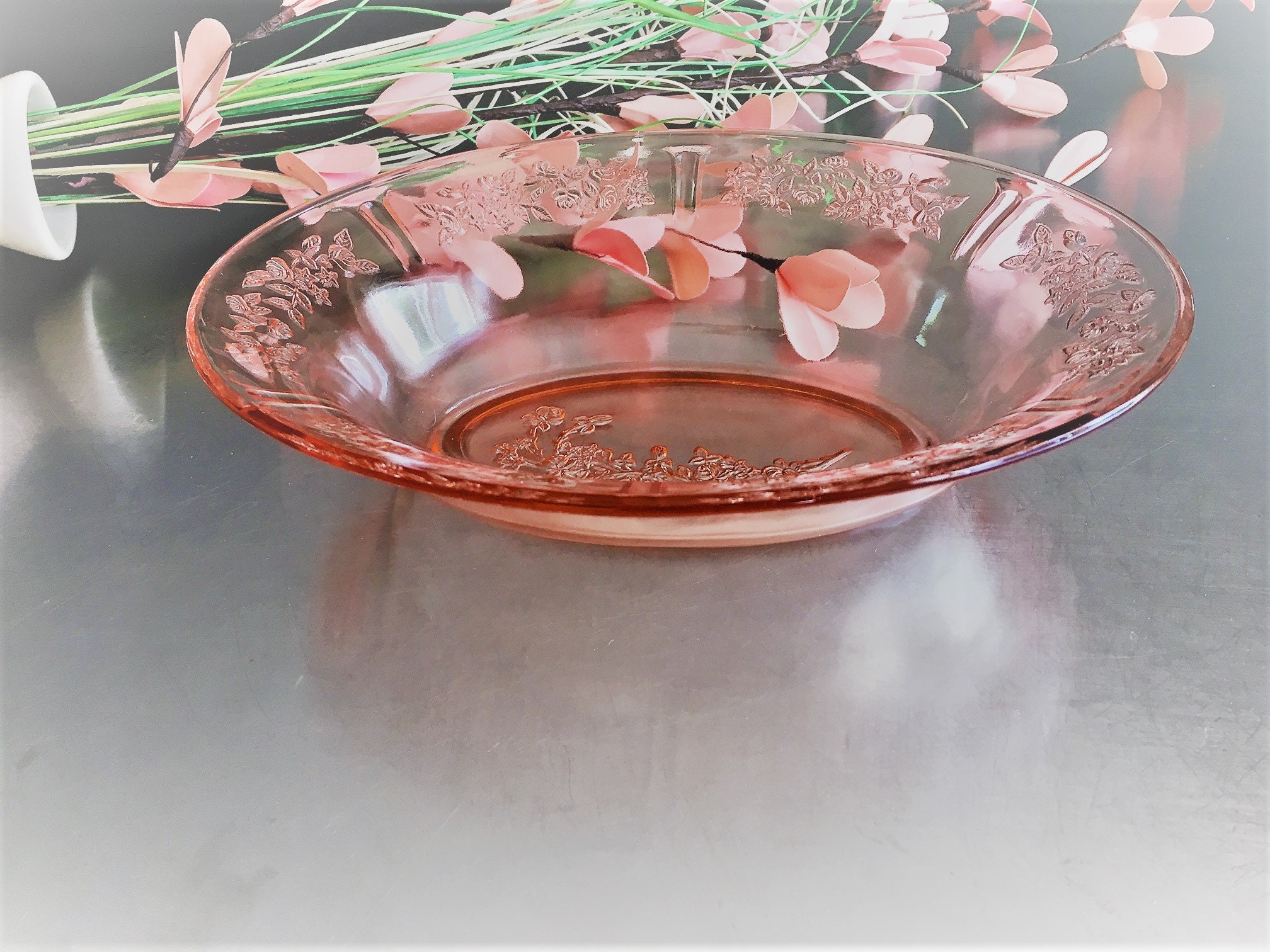 target pink glassware