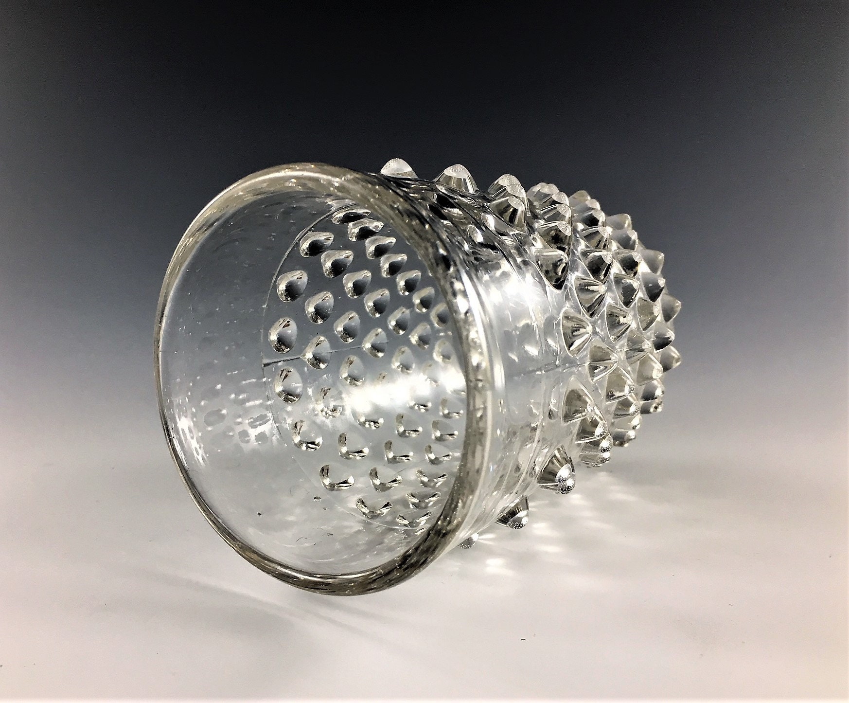 Set of 3 EAPG Tumblers Columbia Glass Company Dew Drop Pattern