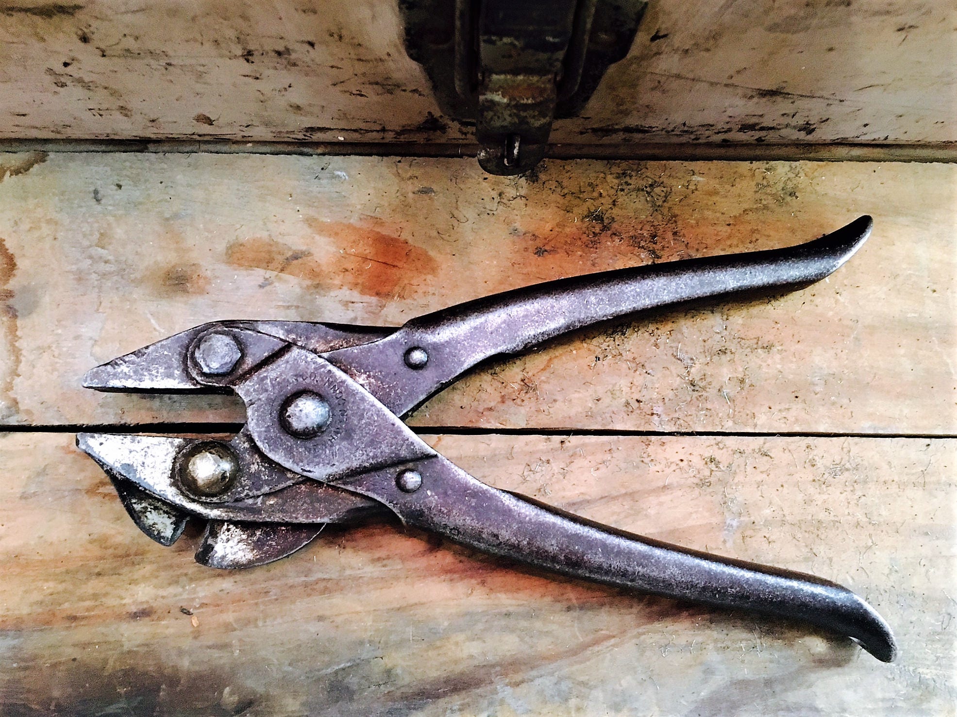 Vintage William Schollhorn Parallel Jaw Bernard Pliers