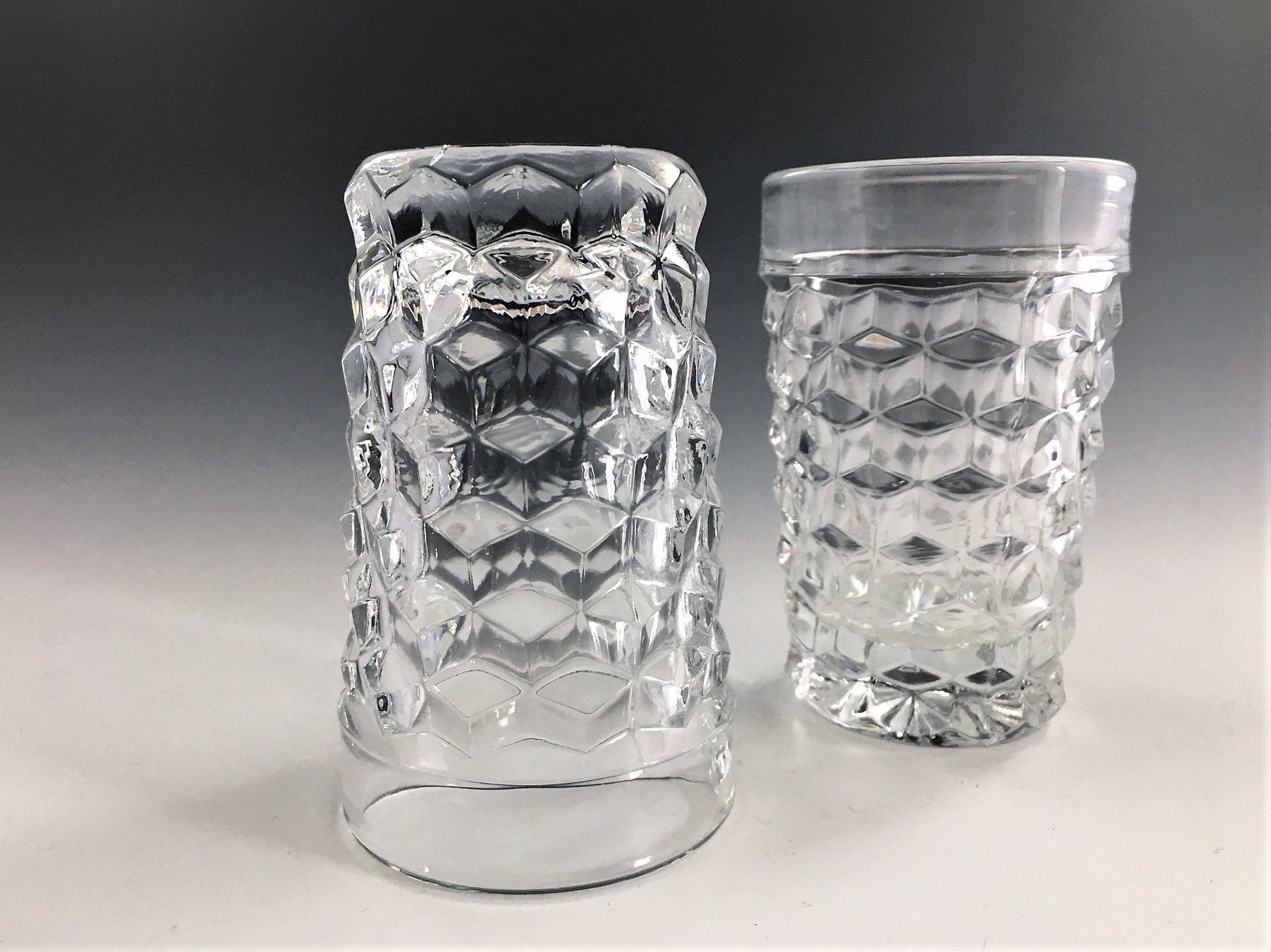 Fostoria American (2056) Set of 7 Flat Juice Glasses