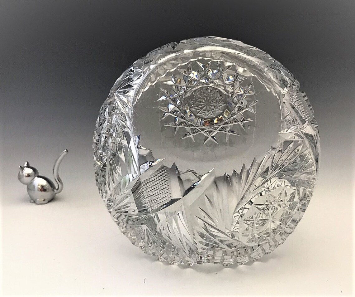 Heisey No. 350 Pinwheel and Fan Bowl Early American Pattern Etsy