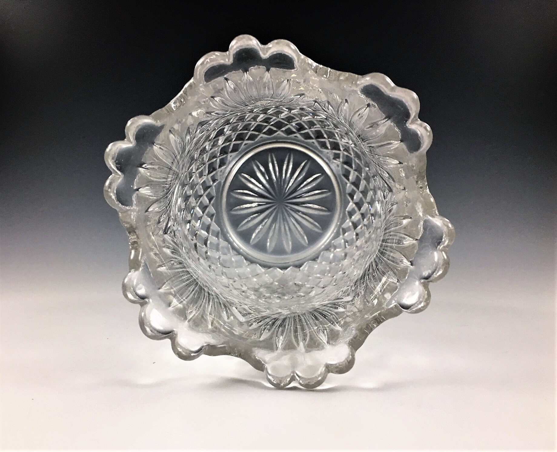 EAPG Celery Vase Model Flint Glass Company No. 891 (OMN) AKA