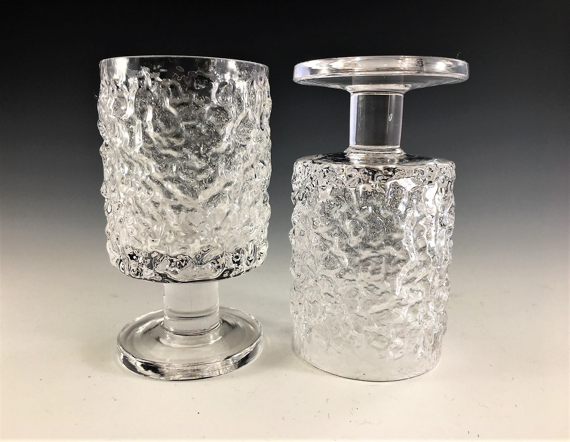 Whitefriars Glacier - Set of 4 Scandinavian Drinking Glasses - Sherry