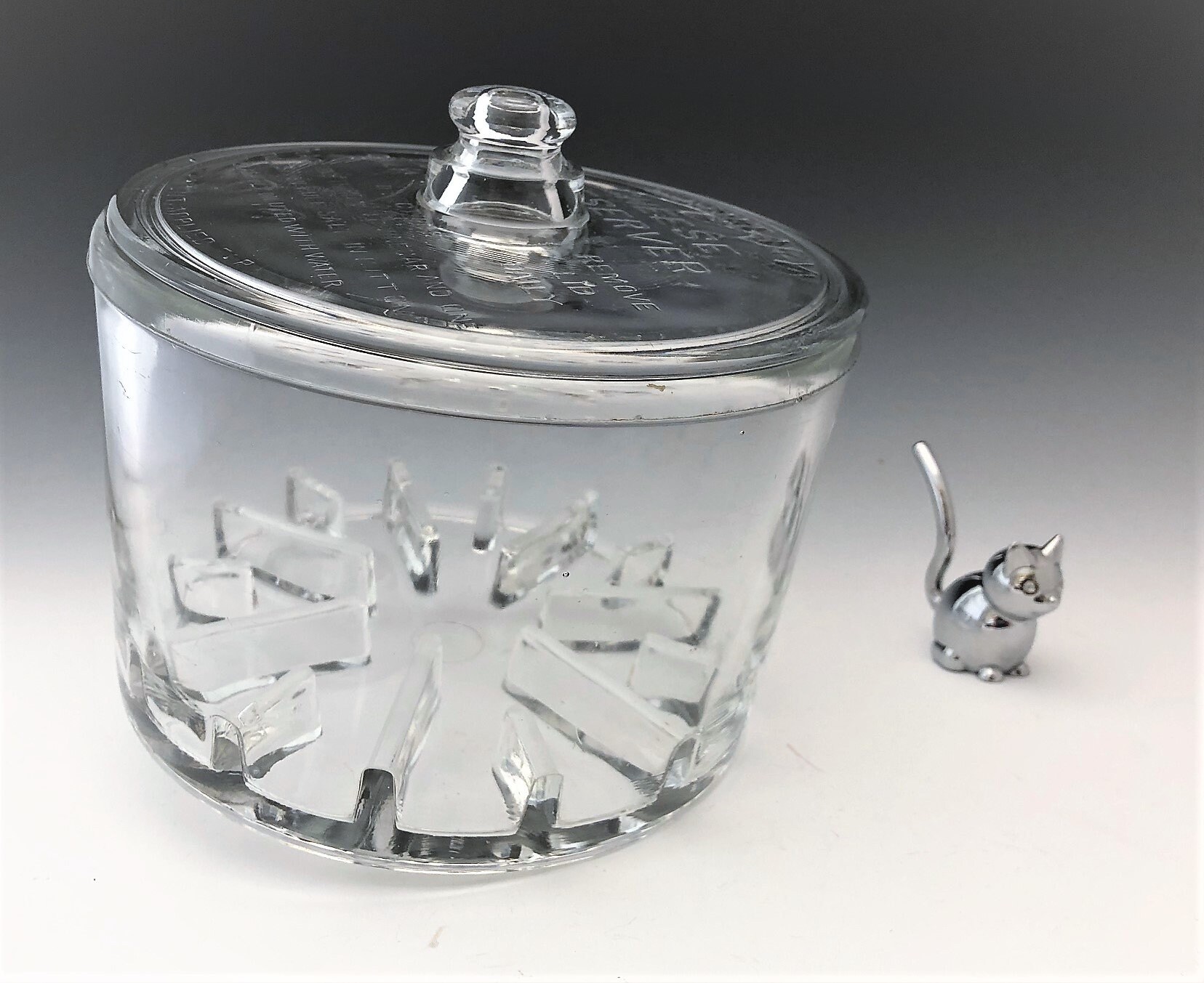 Cambridge 1570 Cheese Preserver Depression Era Cheese Dish