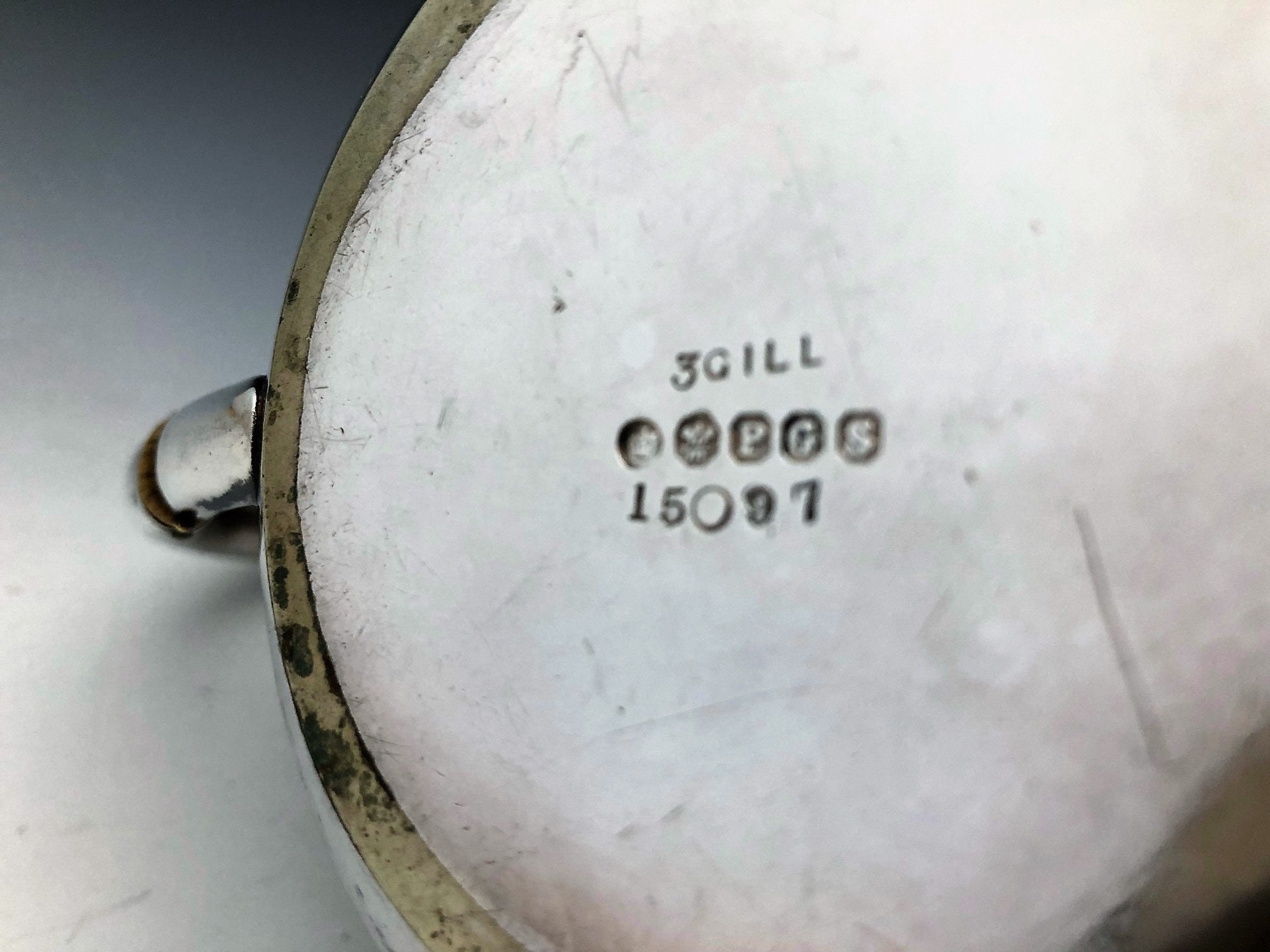 Silver Plated Teapot Silber and Fleming