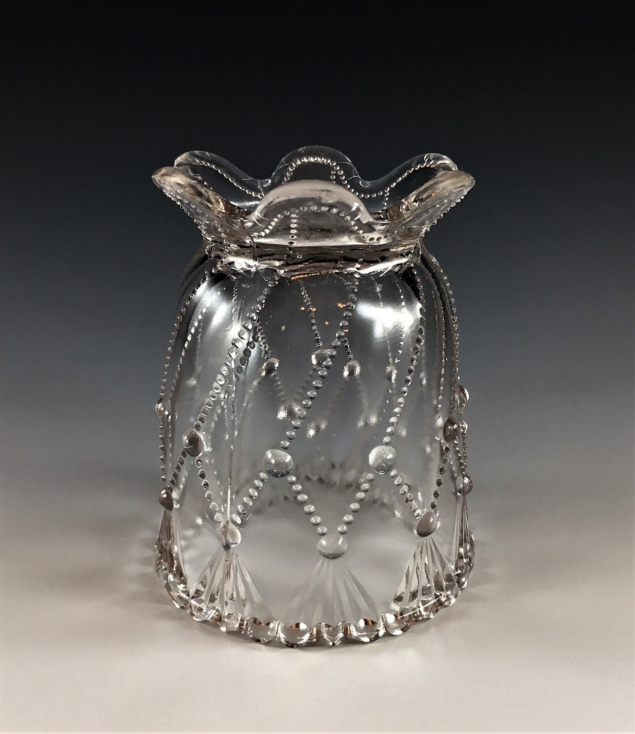 EAPG Spooner National Glass Company No. 350 Indiana (OMN) Cord