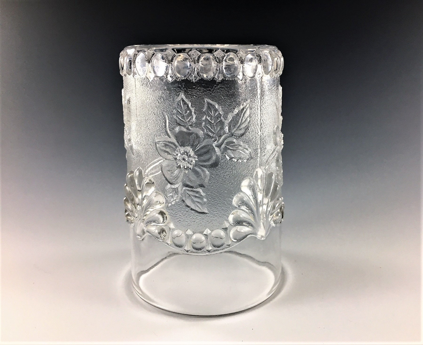 EAPG Tumbler National Glass Company Florentine Pattern Single