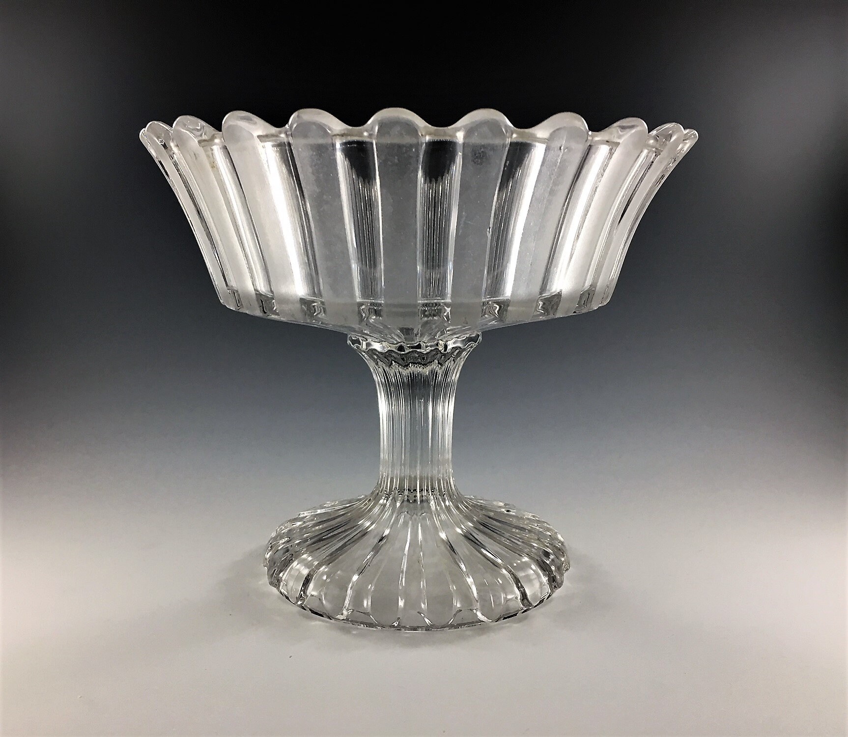 EAPG Compote Bakewell, Pears and Company English Pattern (OMN