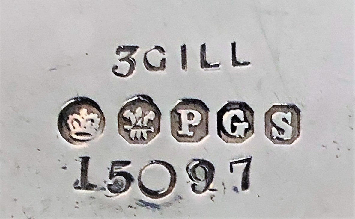 Silver Plated Teapot Silber and Fleming