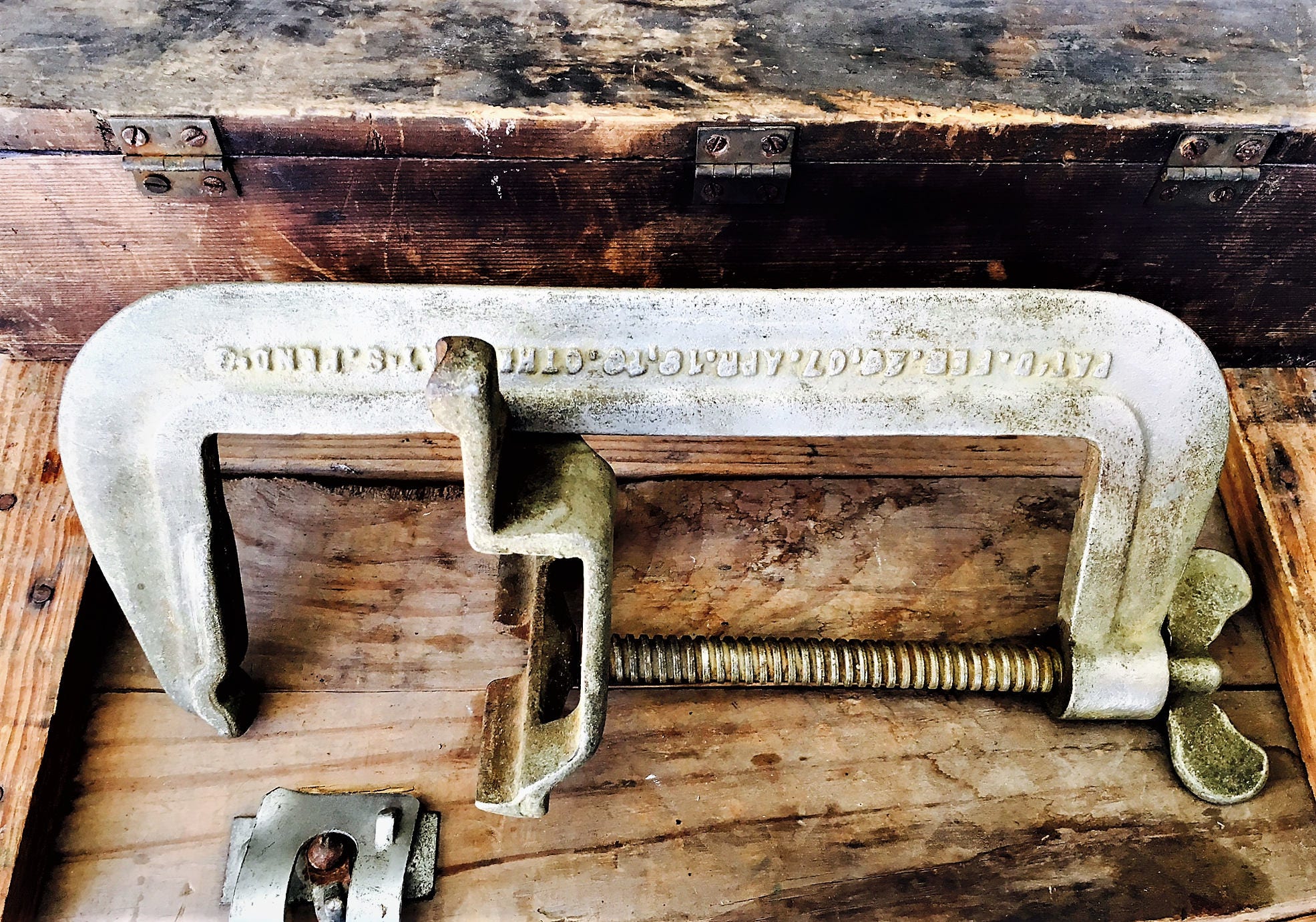 Vintage C.A.Shaler Automotive CClamp Waupun Wisconsin