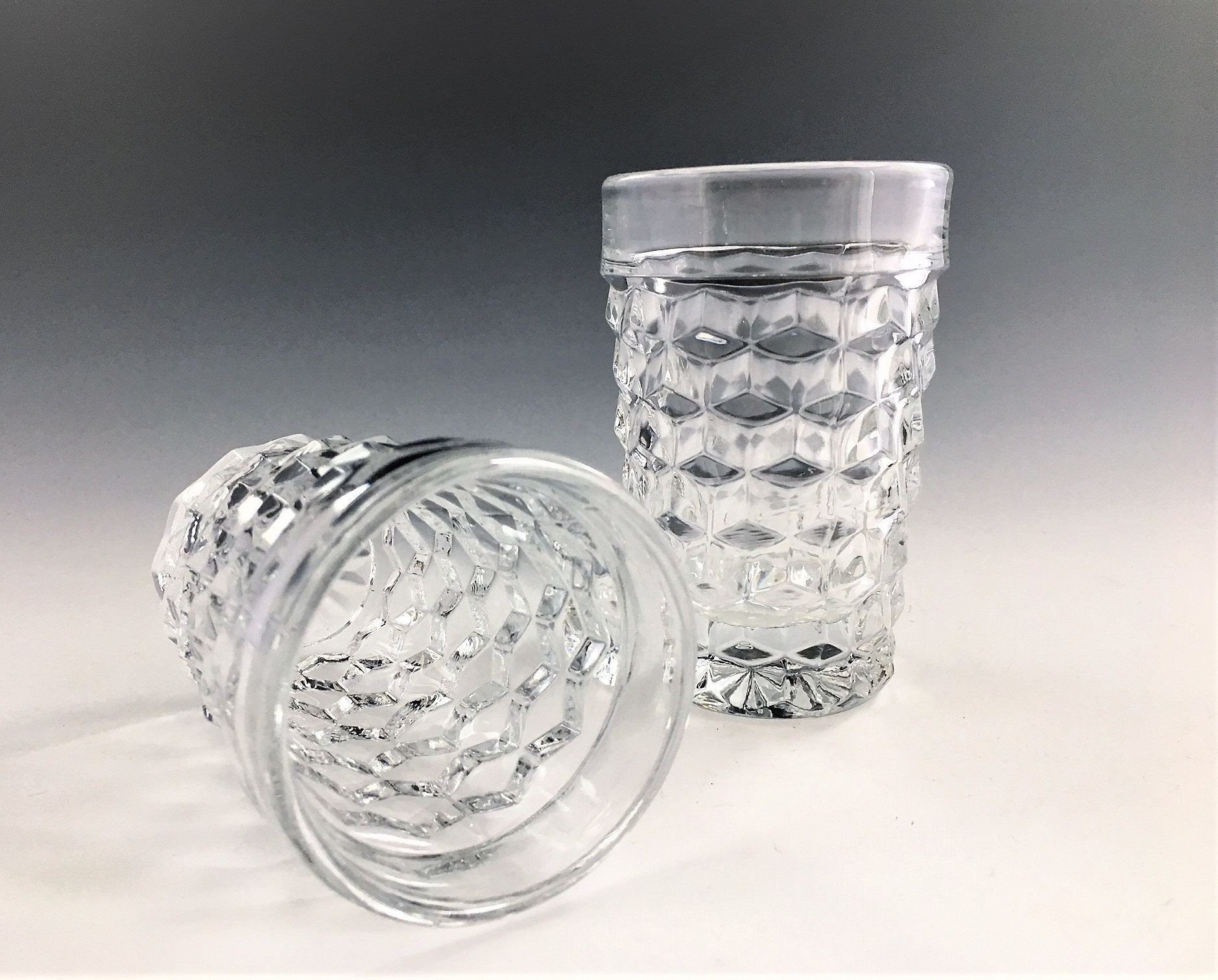 Fostoria American (2056) Set of 7 Flat Juice Glasses