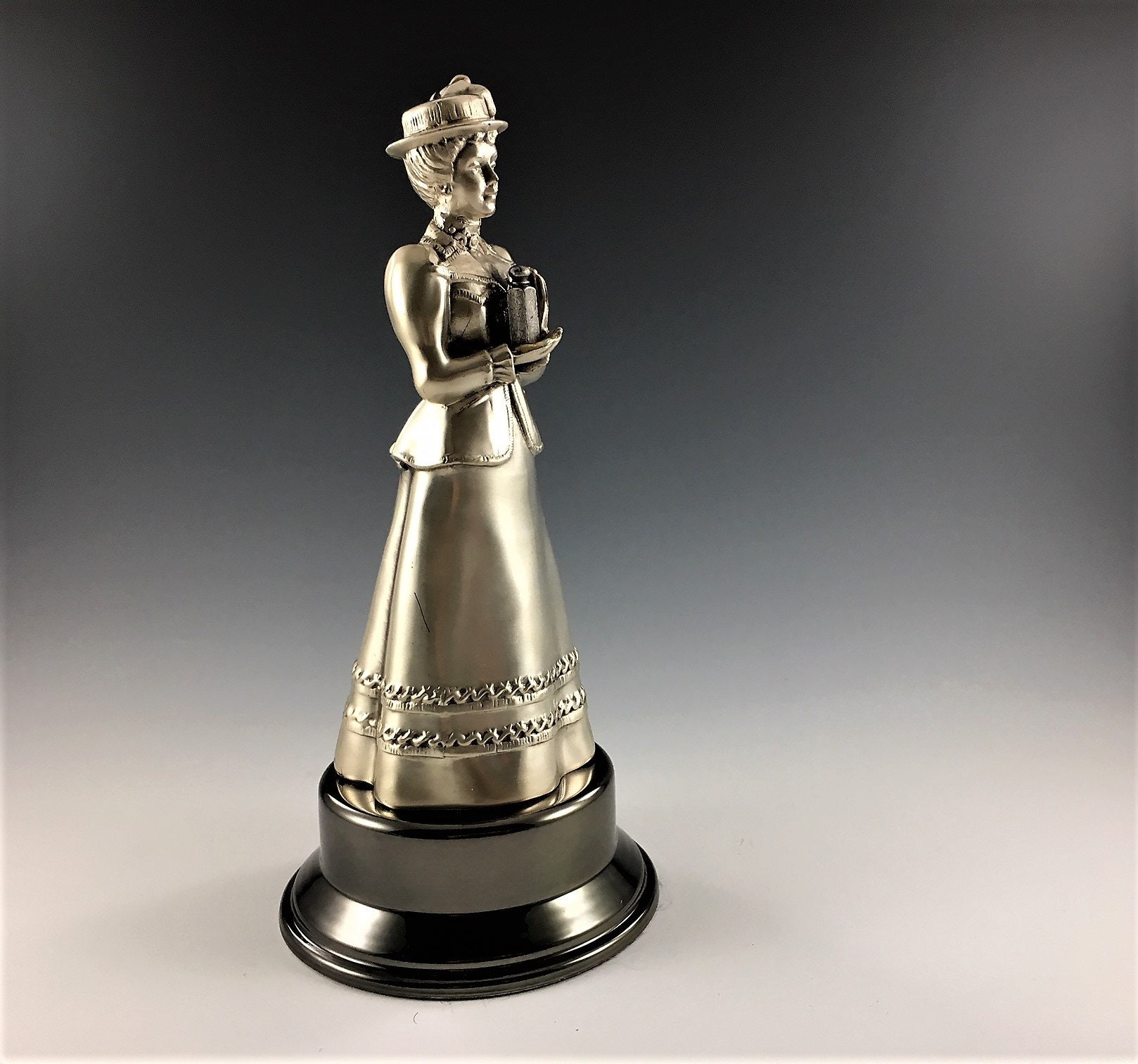 Avon Award Statue Mrs. Albee Victorian Figure Sales Volume Award