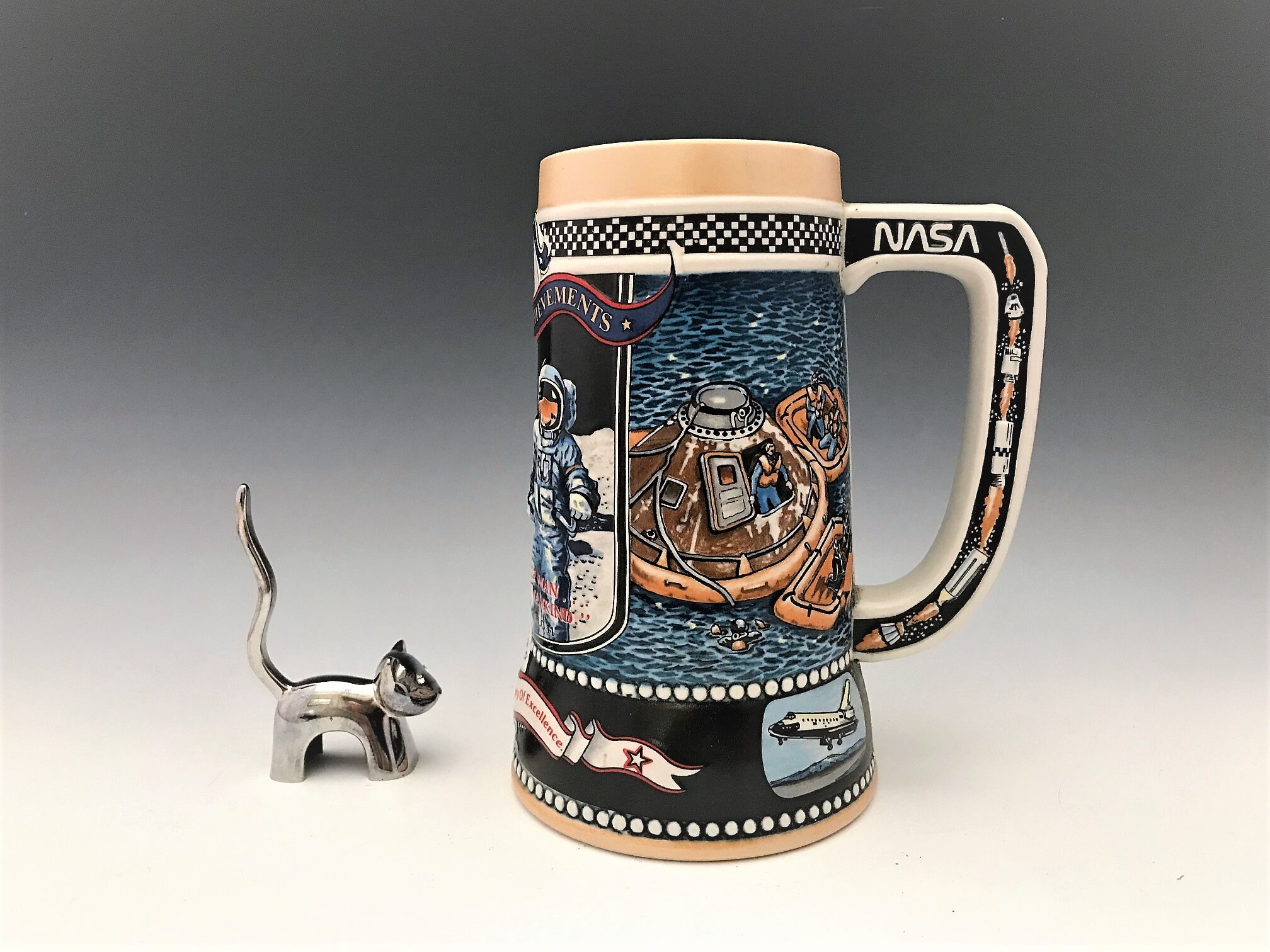 nasa beer stein