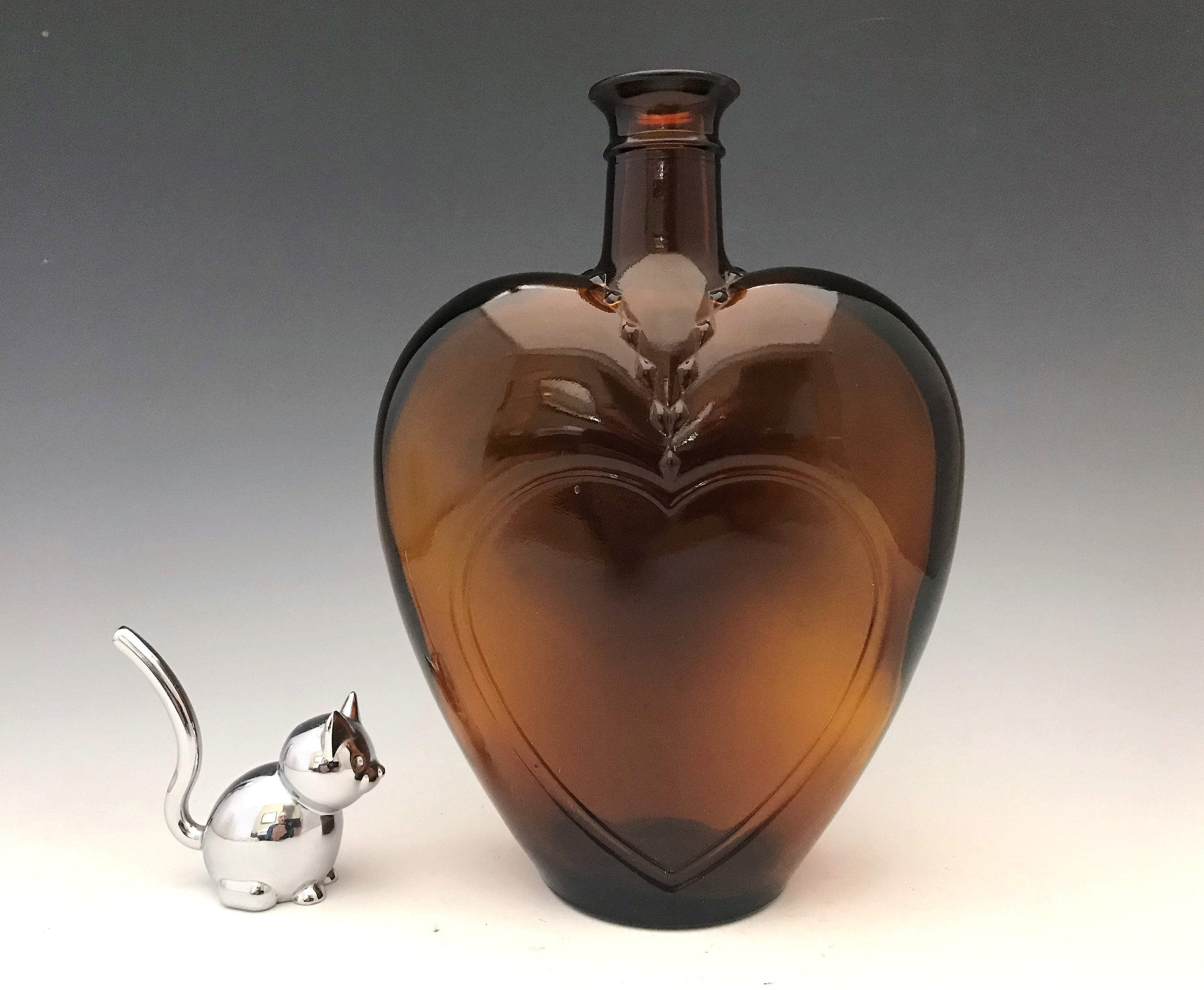 Vintage Paul Masson Amber Glass Bottle