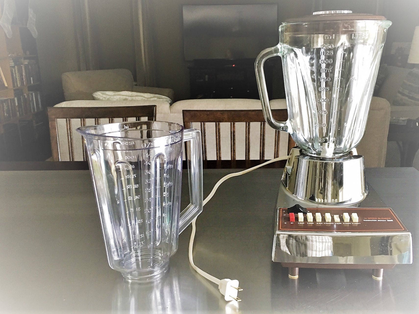 Vintage Hamilton Beach Scovill 14 Speed Blender Retro and Hip