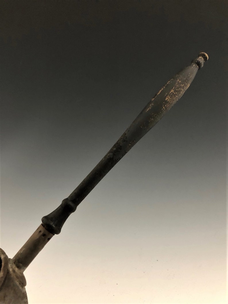 Vintage Foundry Ladle Wooden Handle Smelting Ladle Metal Etsy