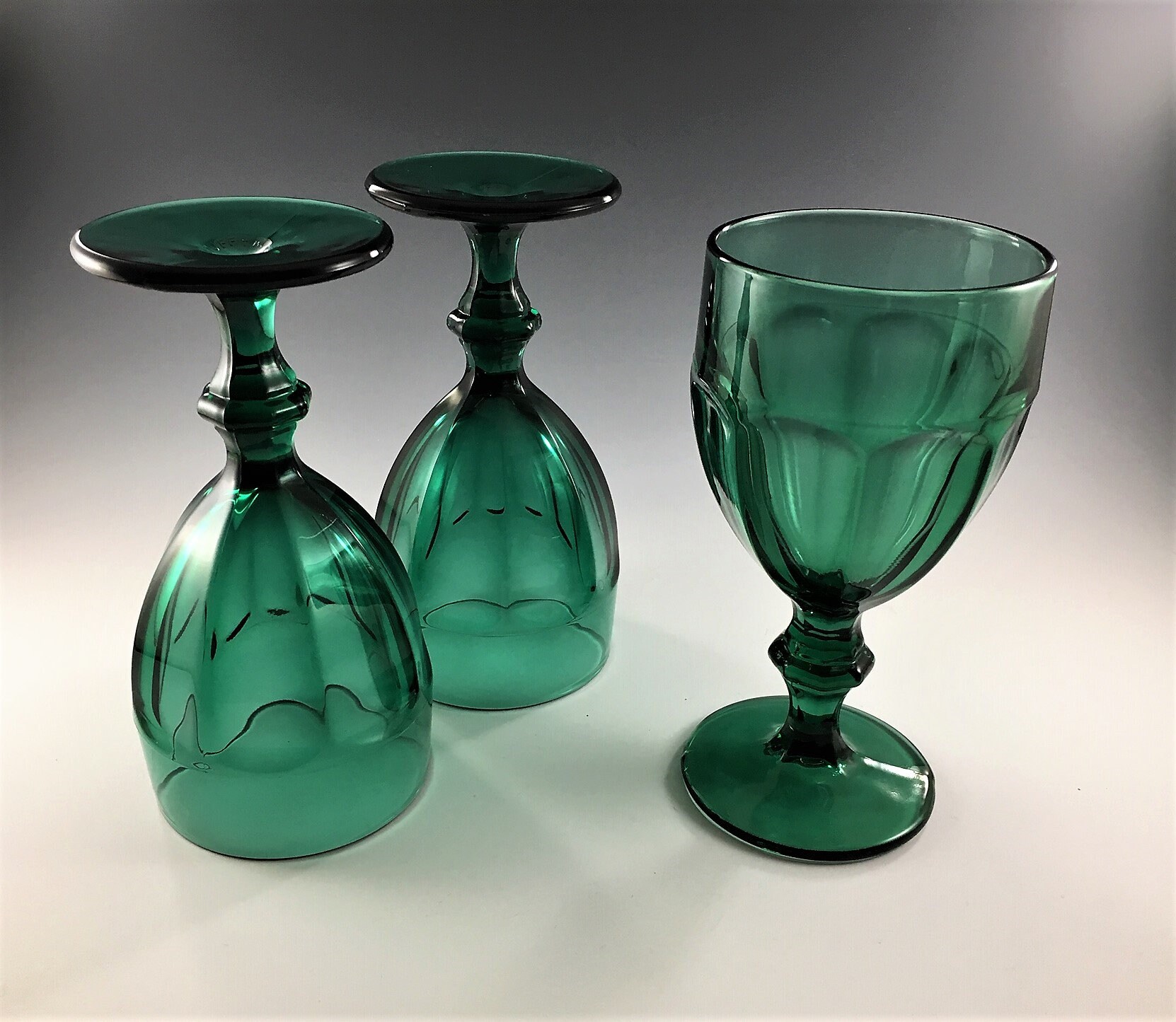 libbey gibraltar green glassware